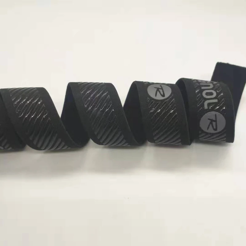 factory direct sale high tenacity nylon Non-slip silicone painted elastic band