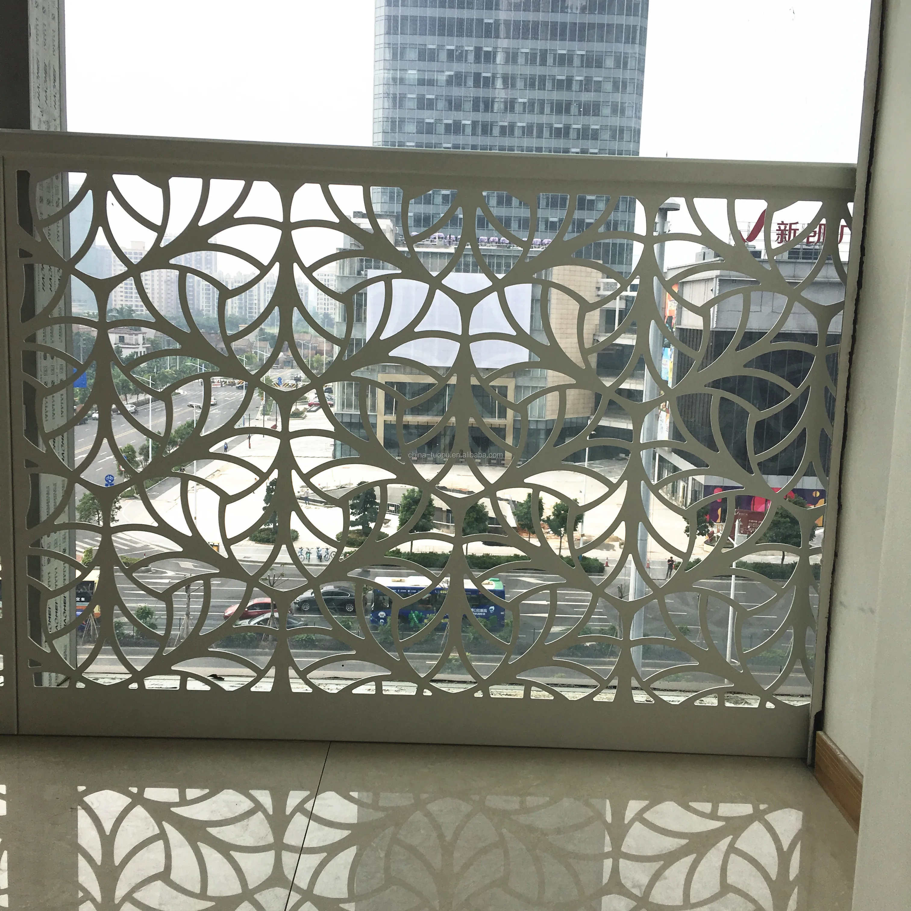  Наружные алюминиевые металлические поручни для балкона