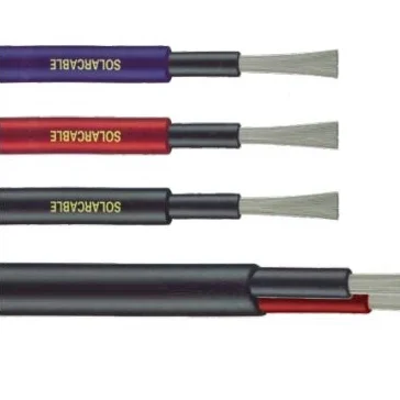 Солнечный Кабель 4 мм 6 мм 10 мм, кабель для солнечной энергии, провода AC1000V DC 1500V Солнечный PV кабель