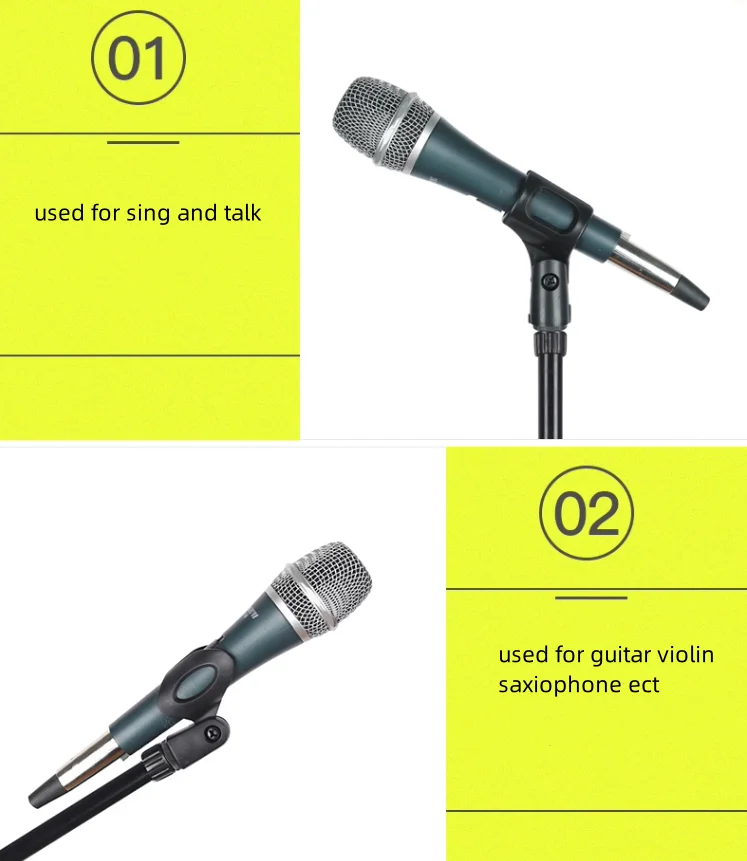 DOUBLE MICROPHONE STAND STABLE DELUX