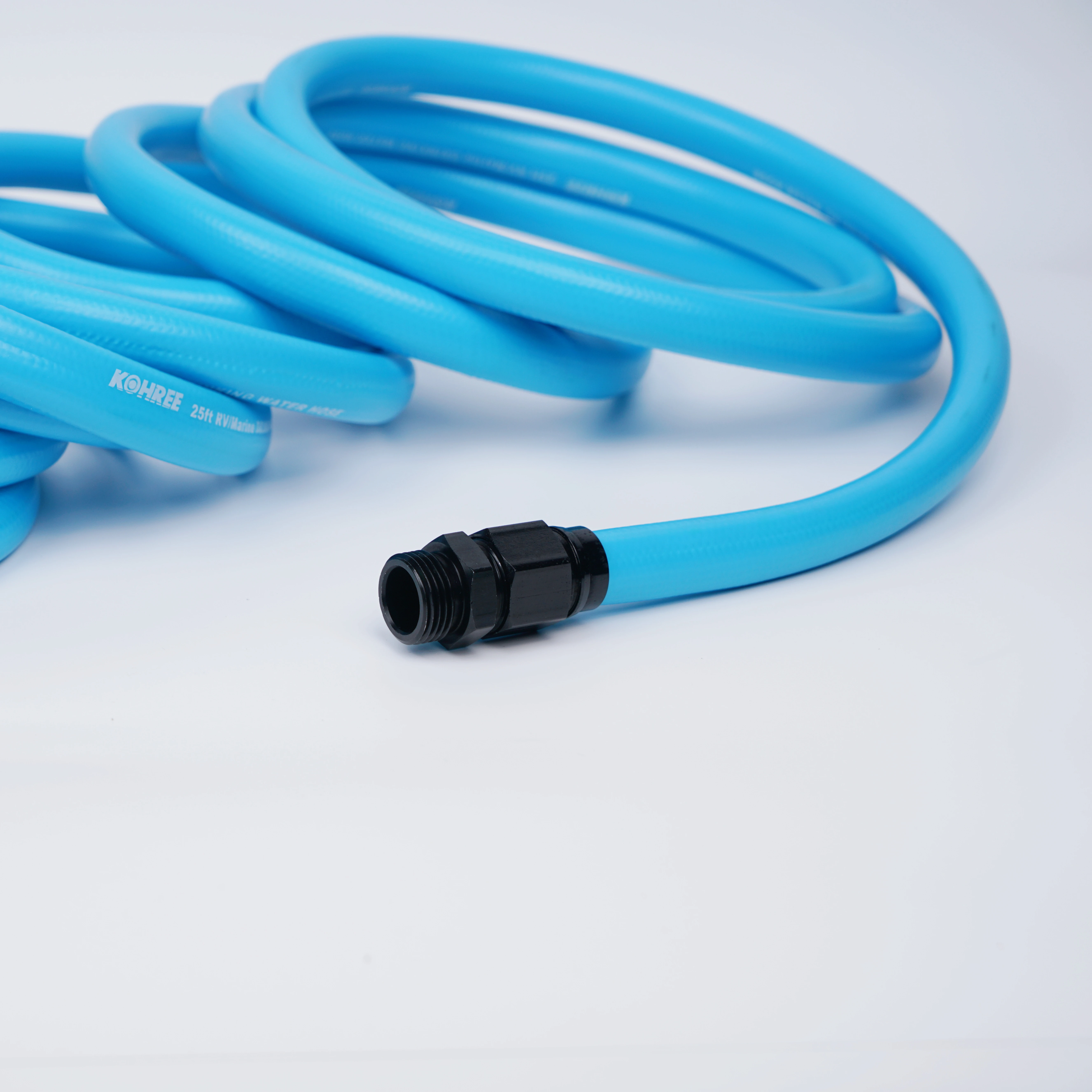 LANBOOM Wholesale OEM Free Design 25ft Hybrid Polymer BPA FREE RV Drinking Heating Water Hose Pipe Garden Hoses for RV