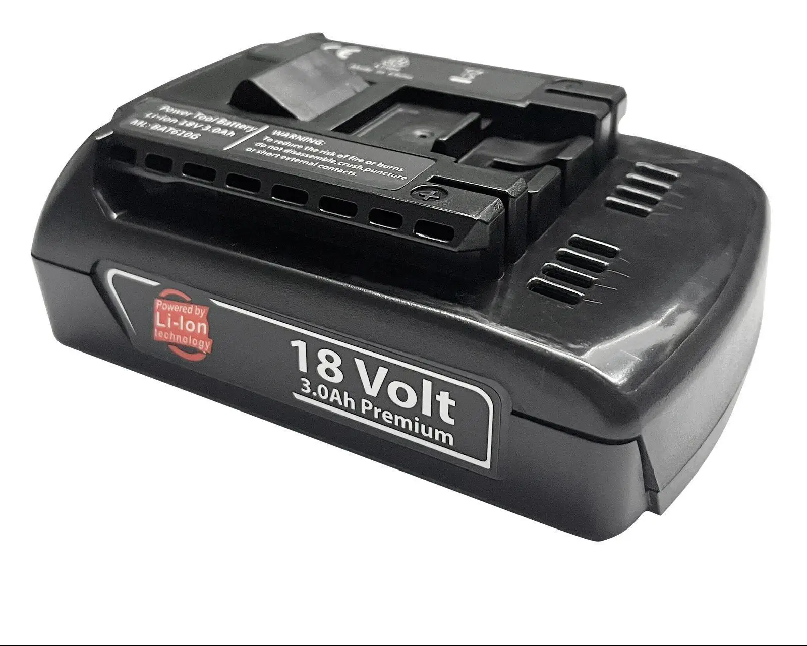 RHY Replacement 18v for Boschs Lithium-ion Rechargeable Battery Pack for Power Tool Cordless Drill Set BAT610G BAT609 BAT612