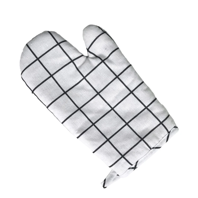 Hot Resistance Kitchen Microwave Oven Gloves Oven Mitts Cotton