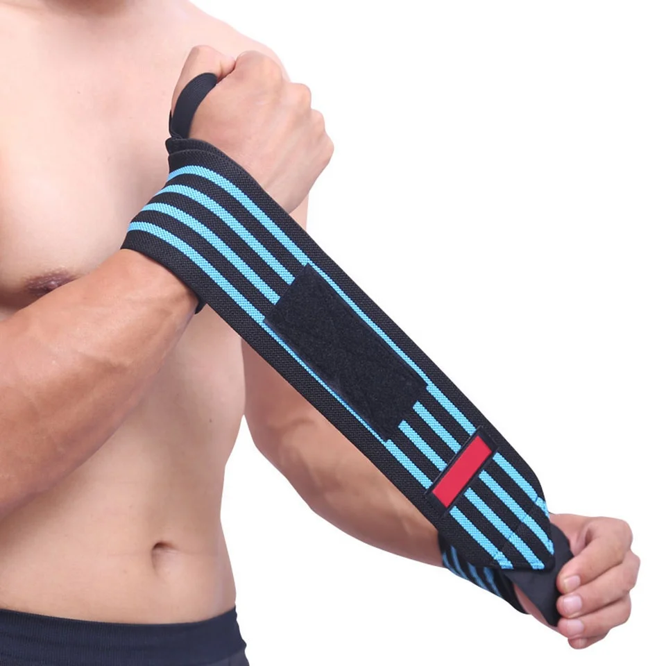Professional Fitness Equipment Thumb Loop Wrist Wraps Weightlifting