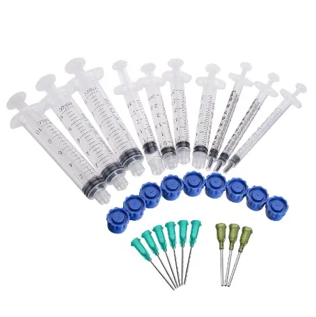 1/3/5/10/20ml Syringes With Blunt Tip Needles & Caps