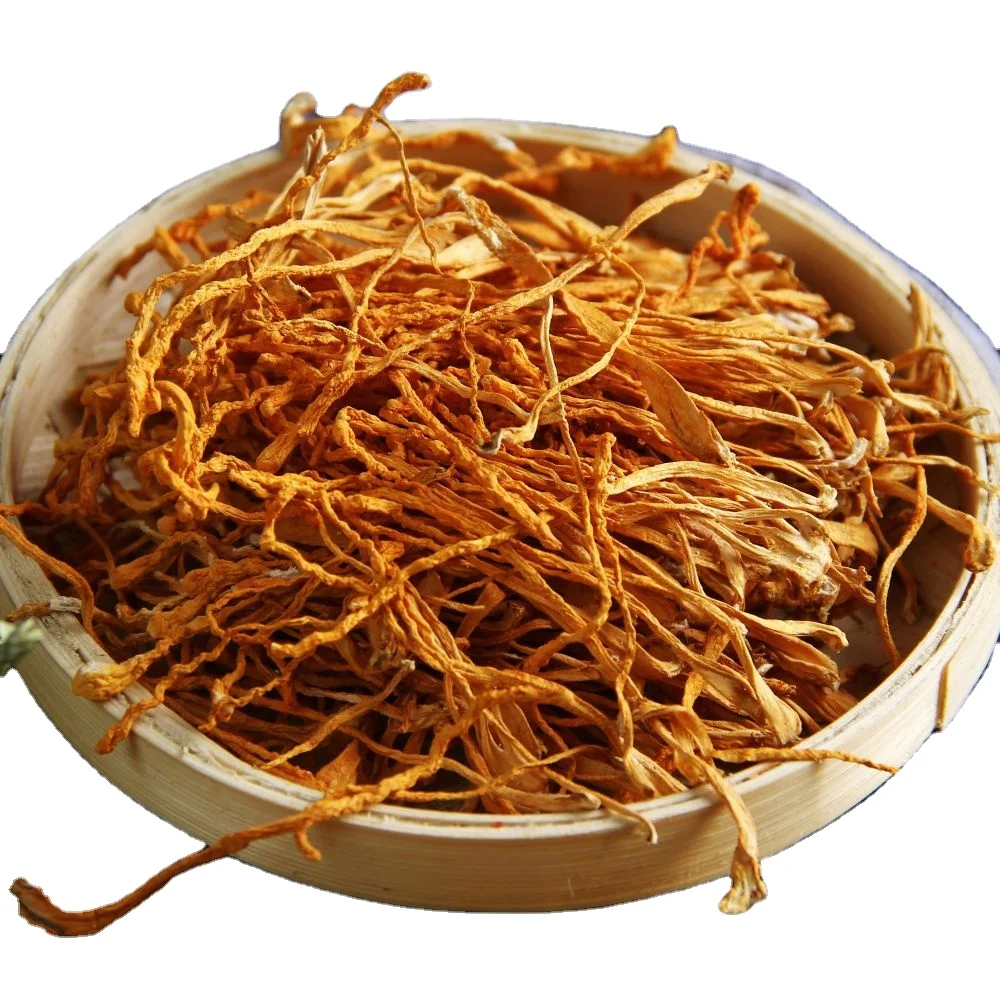 China Dry Goods Wholesale Edible Fungus Cordyceps Militaris Dried Cordyceps Flower