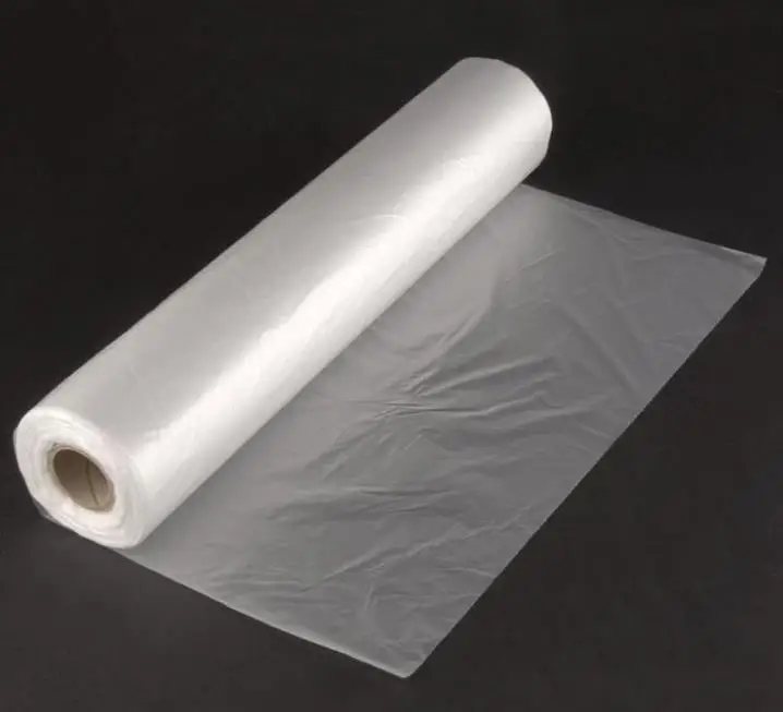 LDPE Convenient Bags Produce Roll Bags Supermarket Flat Produce Bag On Roll For Food Storage