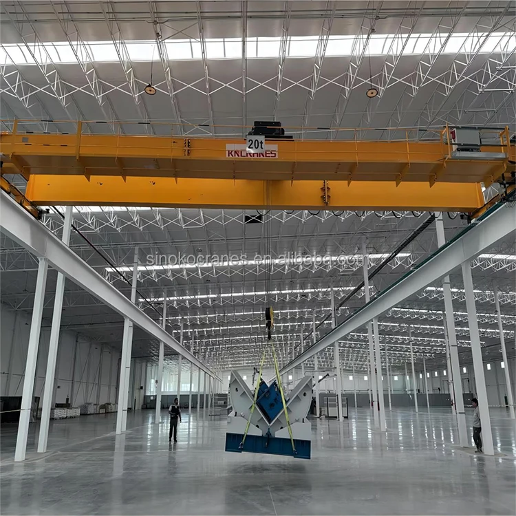 Factory Double Girder Overhead Crane 20 35 50 100 150 Ton Electric Hoist Bridge Crane