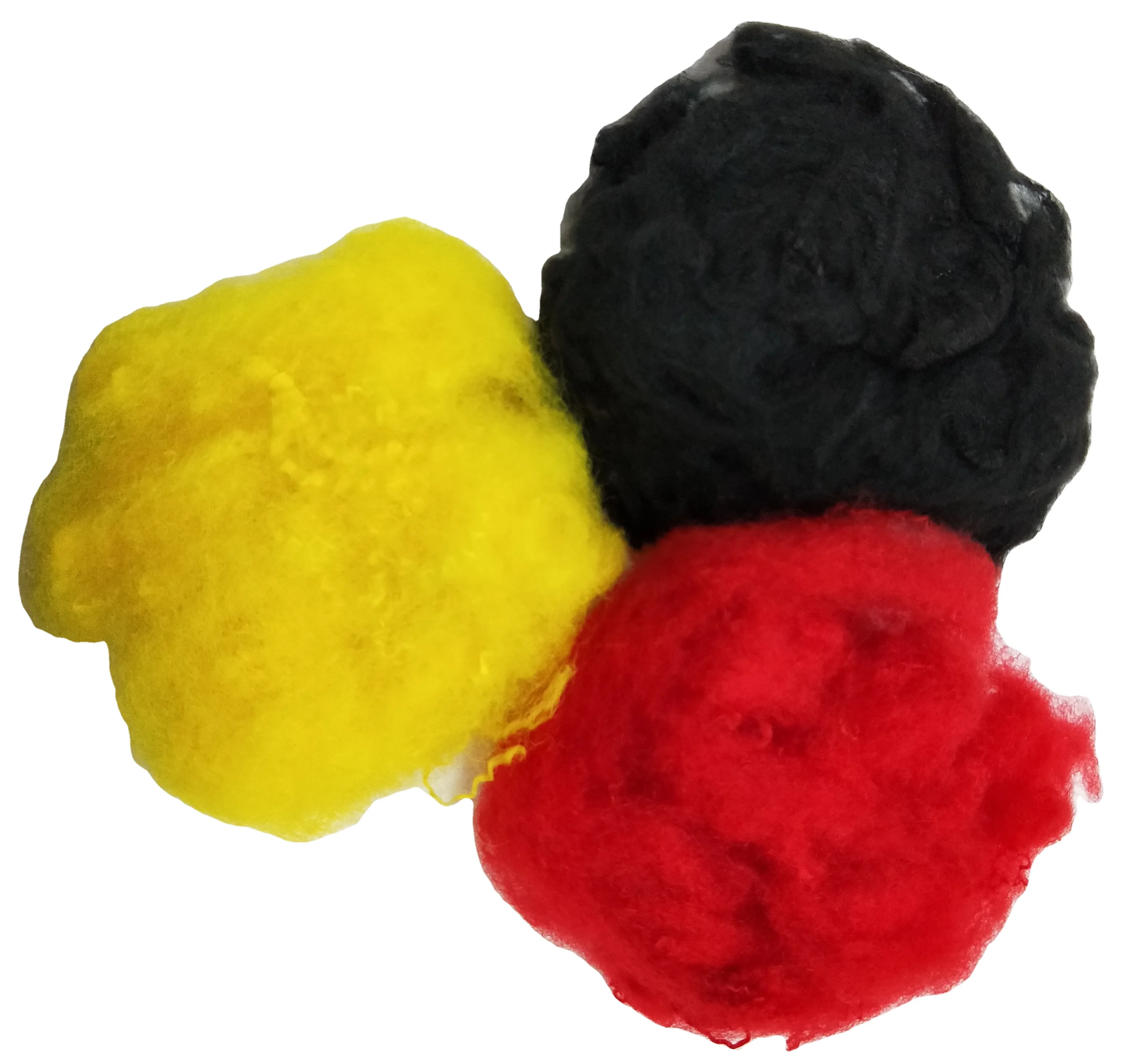 colorful polyester fiber virgin raw polyester staple fiber with good quality