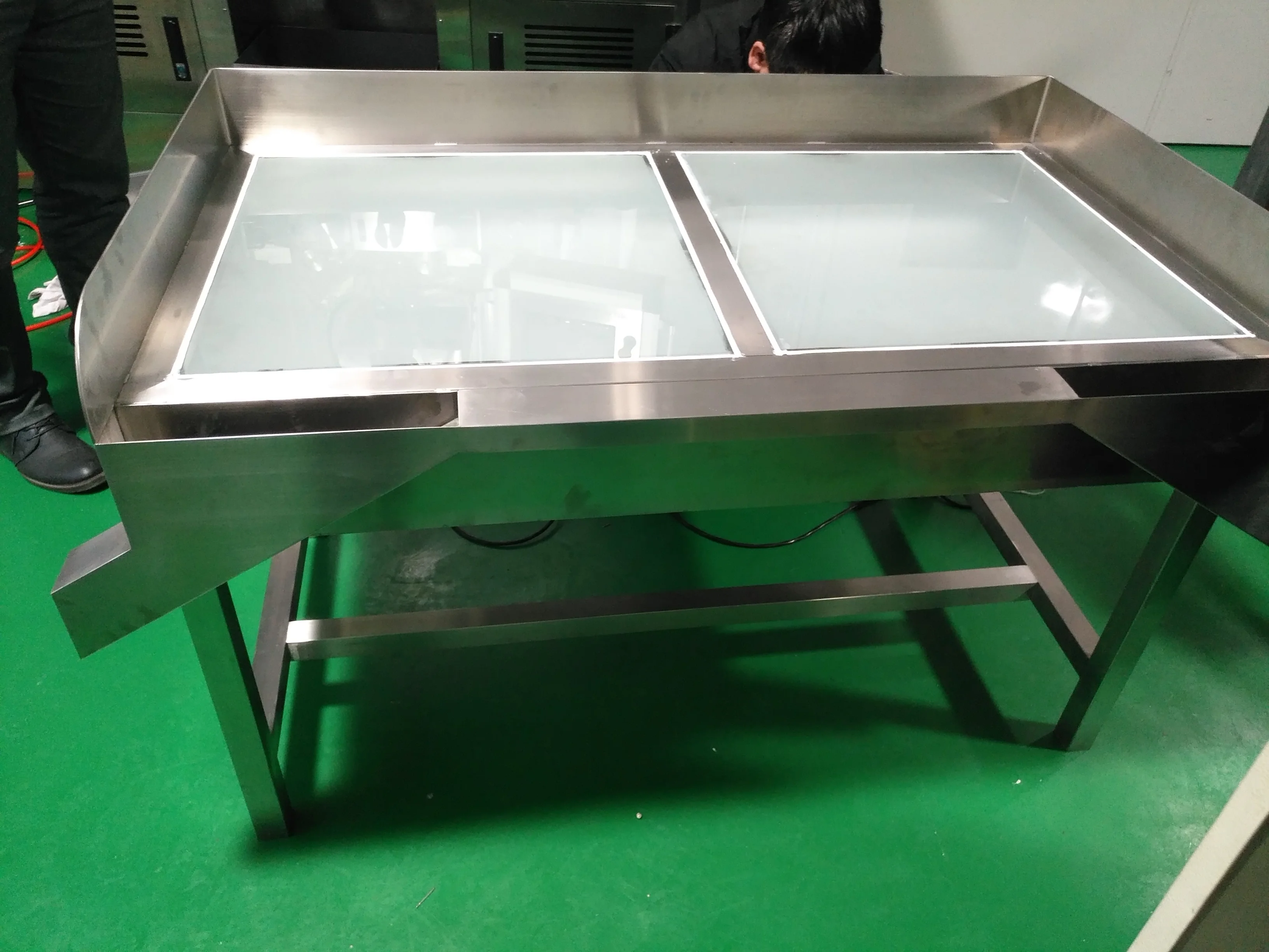 Inspection Station for softgel encapsulation line size shape checking