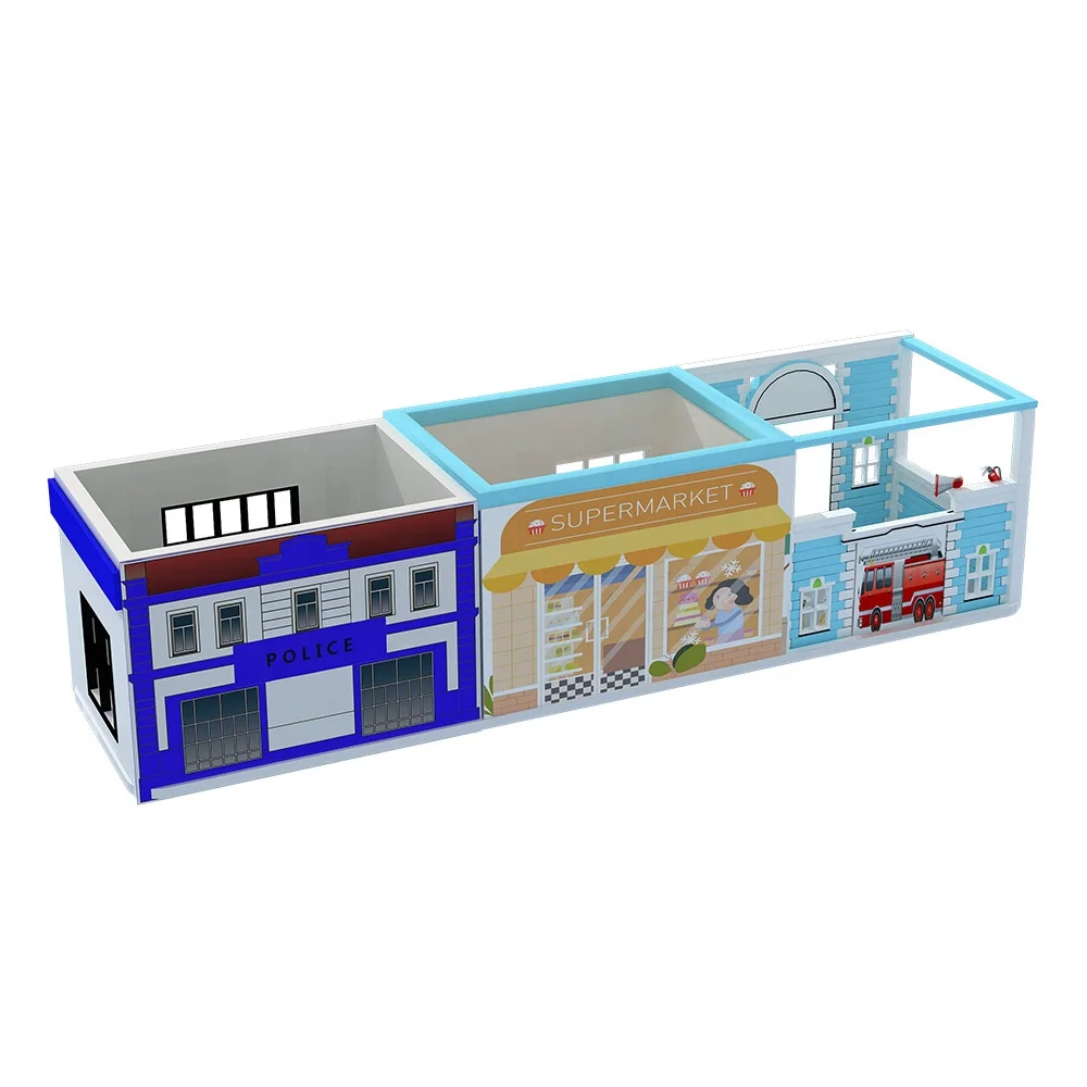 Hair salon kids indoor cosplay playground soft play house
