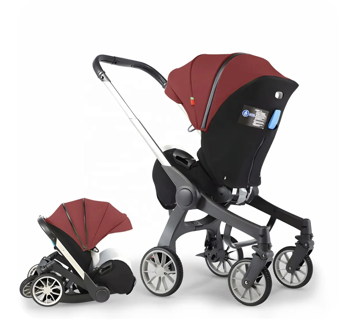 Детская коляска 4 в 1 многофункциональная