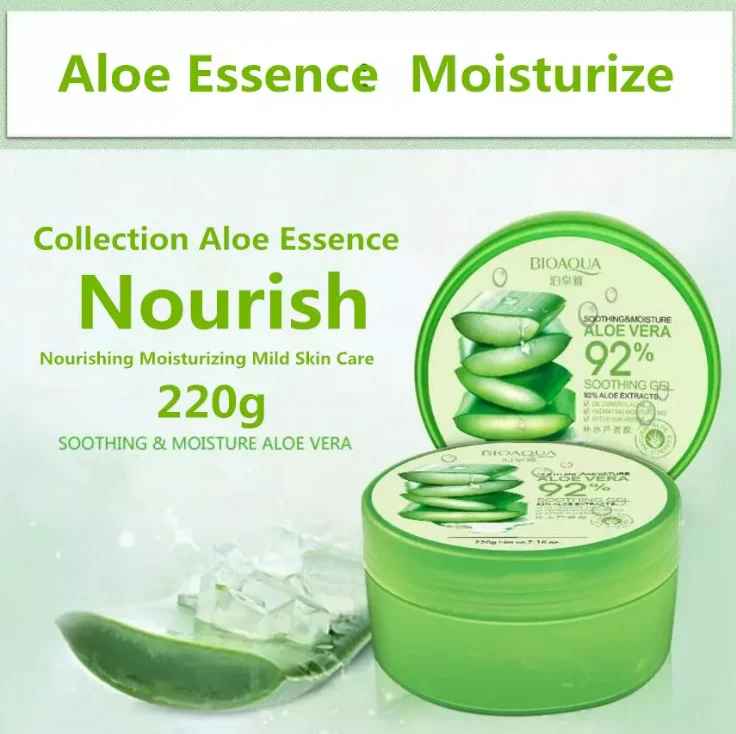 Wholesale  Organic Beauty Moisturizer Whitening  Gentle Nourishment  Brightening 92% Aloe Vera Gel  Face Cream