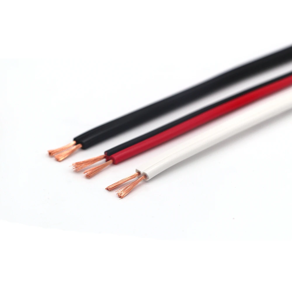rvb 2x0.75mm electric cable wire , pvc insulated electrical wire cable and speaker cable wire