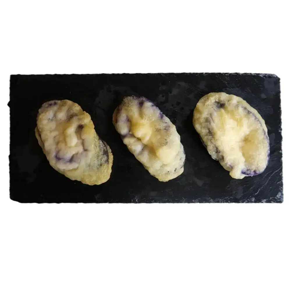 China hot sales delicious Japanese Frozen food pre fried Eggplant Tempura