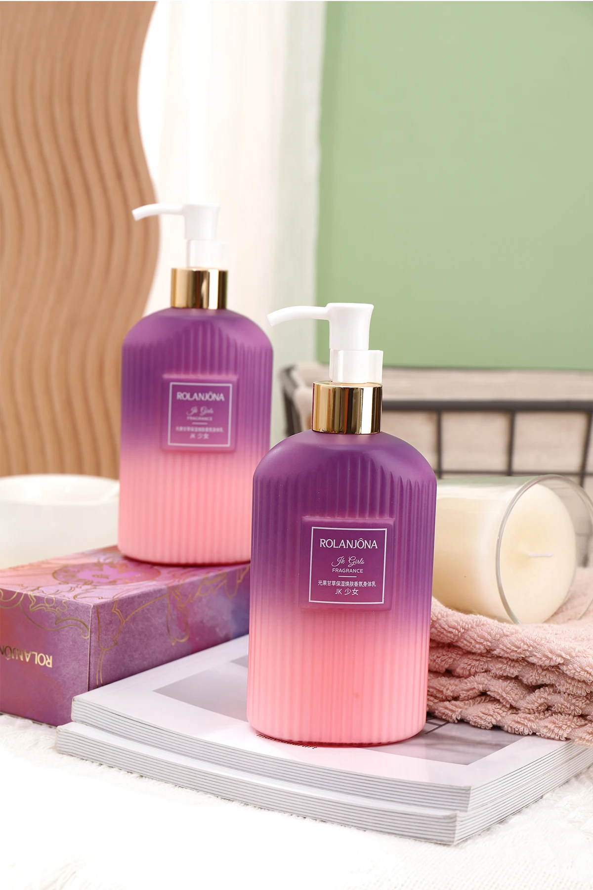 High quality Moisturizing perfume body lotion Light fragrance Moisturize dry skin Support Custom Design Wholesale