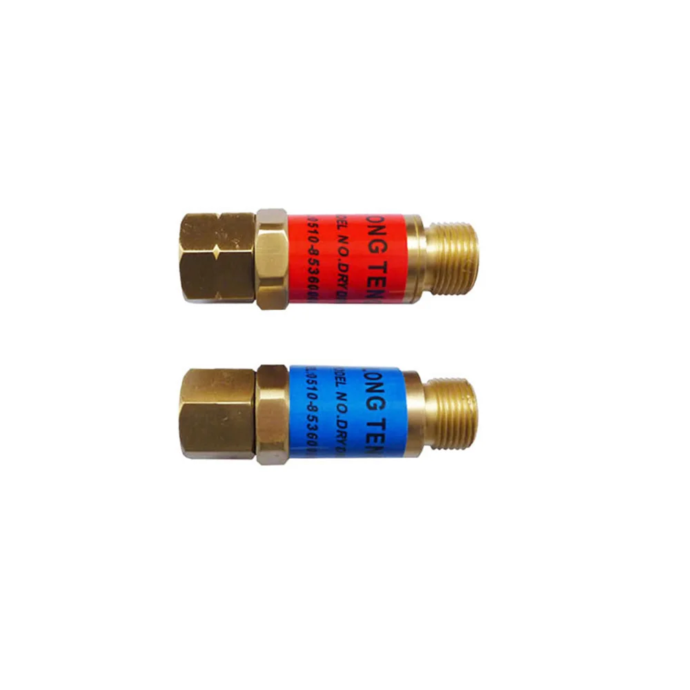 Wuxi hho 3/8 brass copper oxygen fuel gas flashback spark arrestor for auto ignition