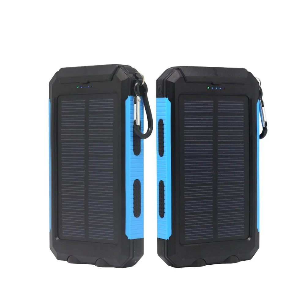 power bank 8000 мАч Зарядное устройство для мобильных устройств портативный аккумулятор со светодиодным фонариком и компас
