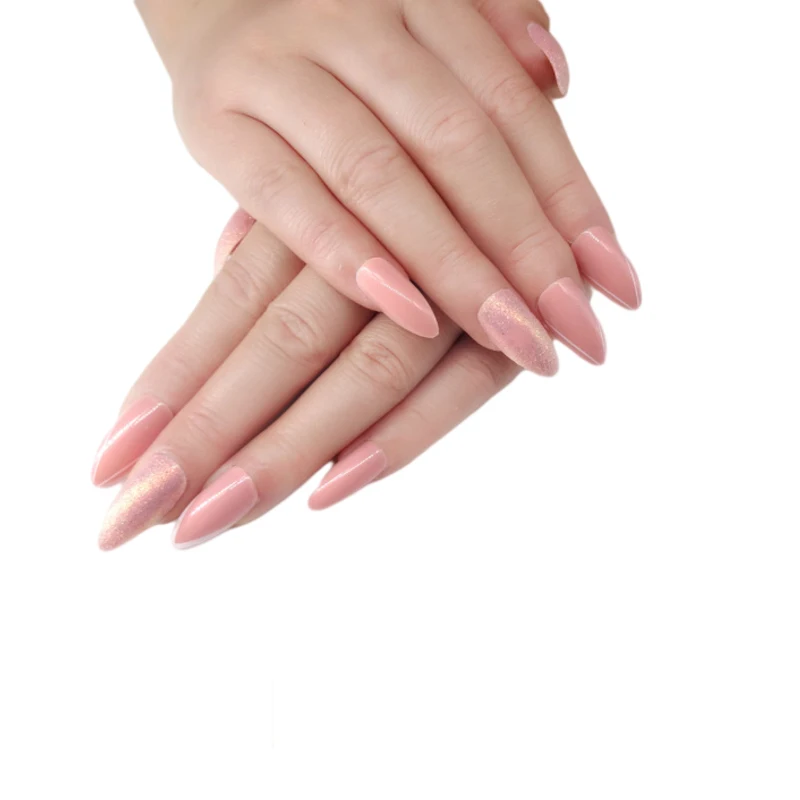 
Where Buy High Quality Durable Using Anti Glue Overflow Nails Impress False Nail Reusable 