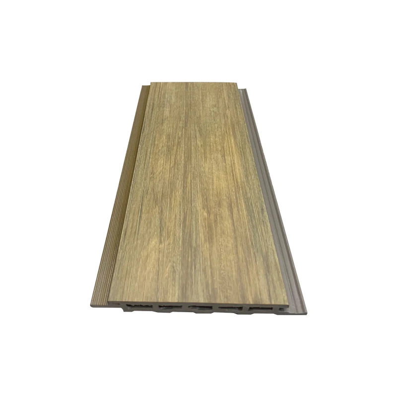 Factory price Eco-friendly Recyclable 121*10mm ASA outdoor cladding for exterior decoration/ wpc wall panel / wpc cladding