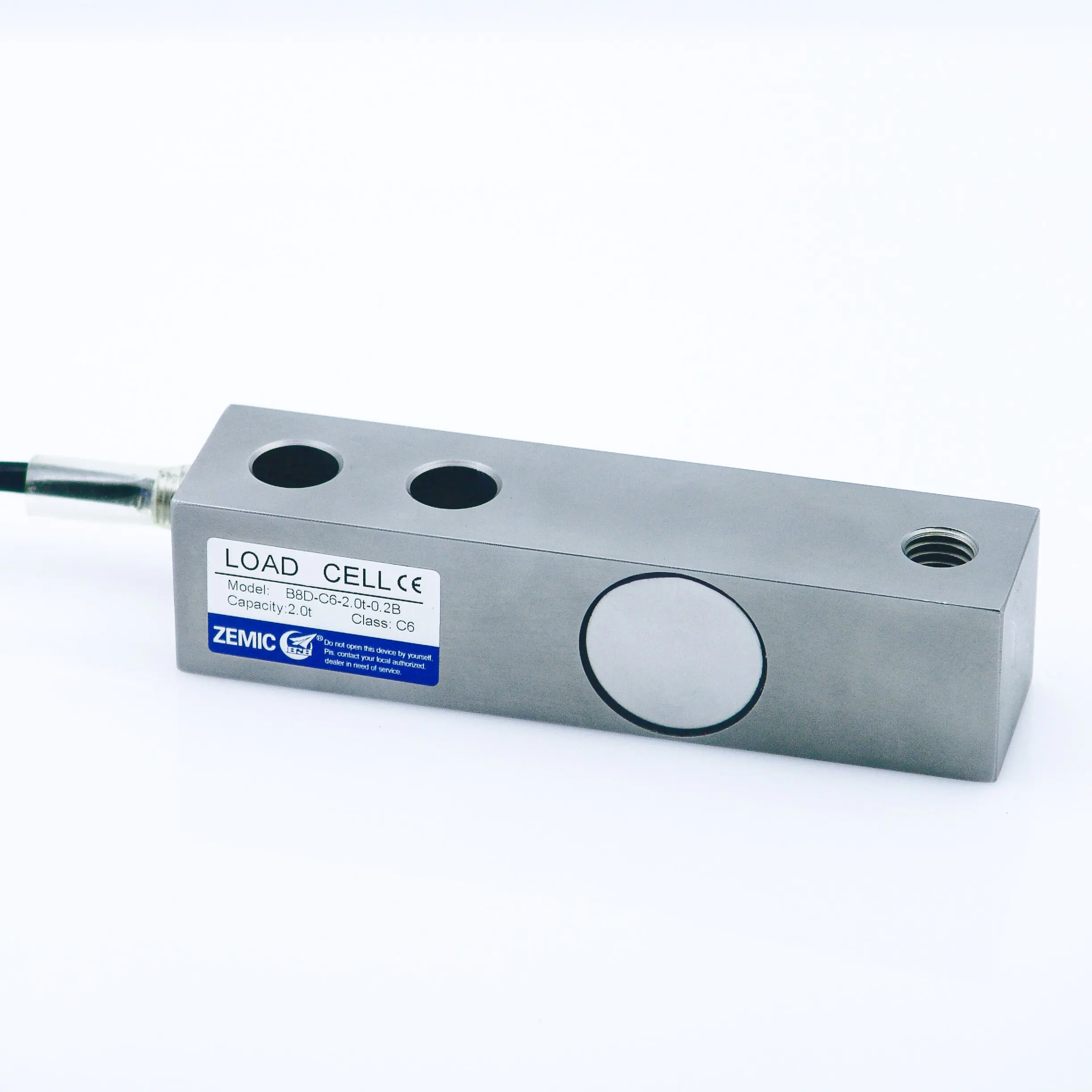 ZEMIC OIML Approval Shear beam Type 0.5T-5T capacity Stainless Steel Load Cell B8D BM8D