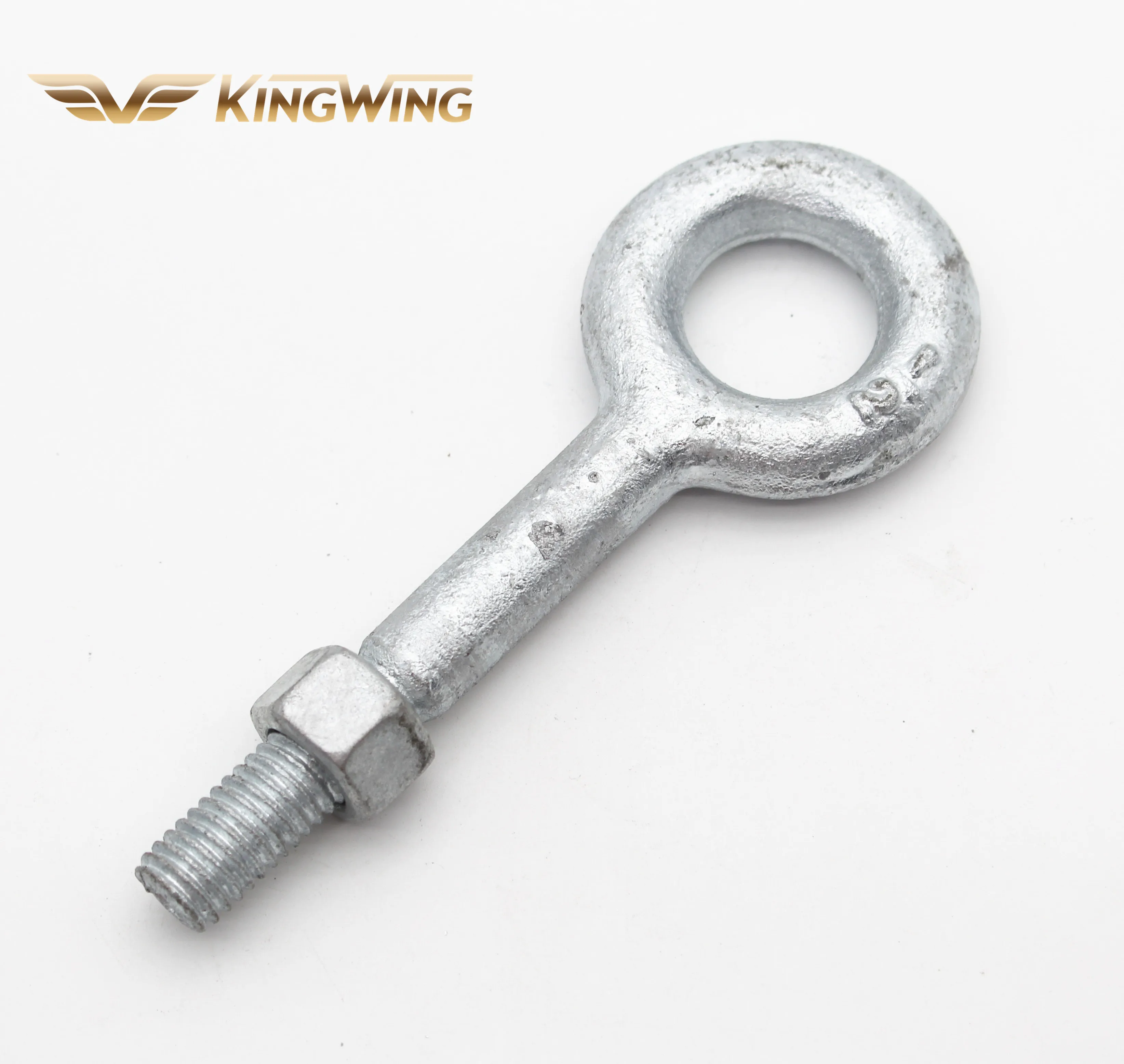 G- 291 US Type  Hot Dipped Galvanized HDG Carbon steel Regular lifting Nut Eye Bolt with Imperial Threads
