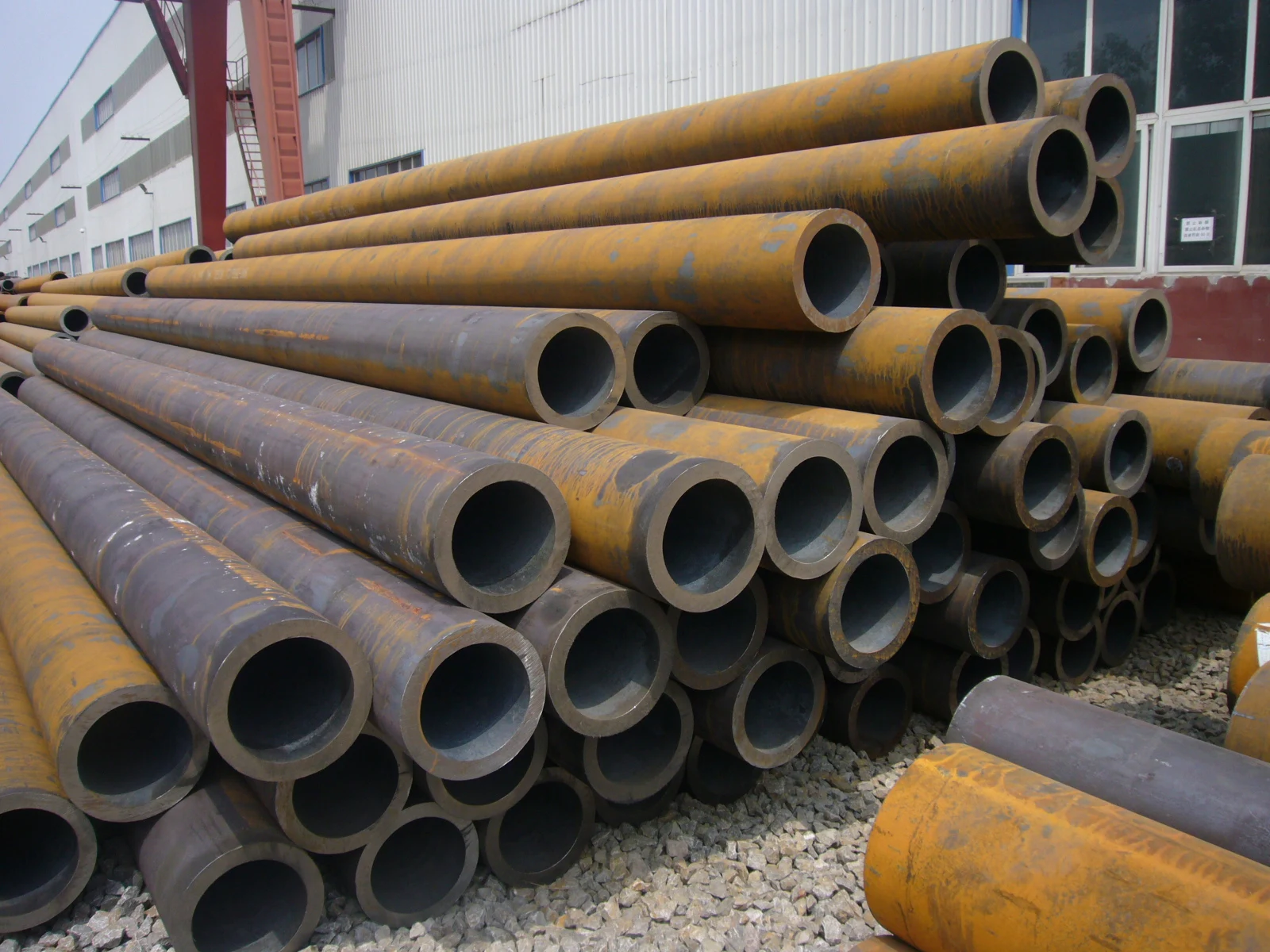 Factory Direct Sales ASTM A106b API 5L Grb Seamless Steel Pipe Burnishing
