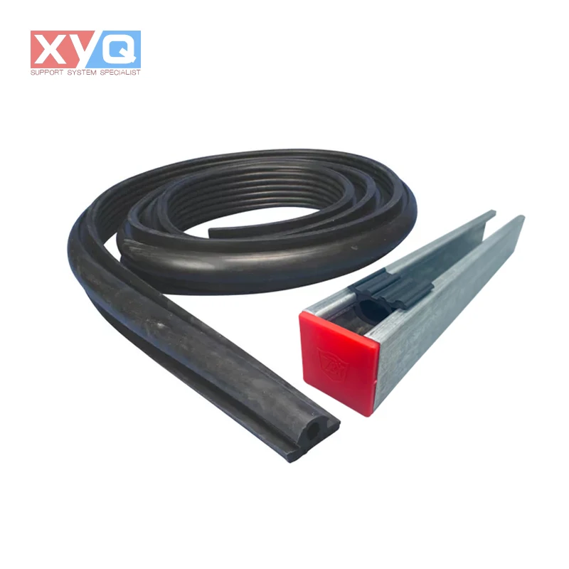 Rubber Sound Insulation for strut channels unistrut seal c channel strut Unicanal canal de puntal