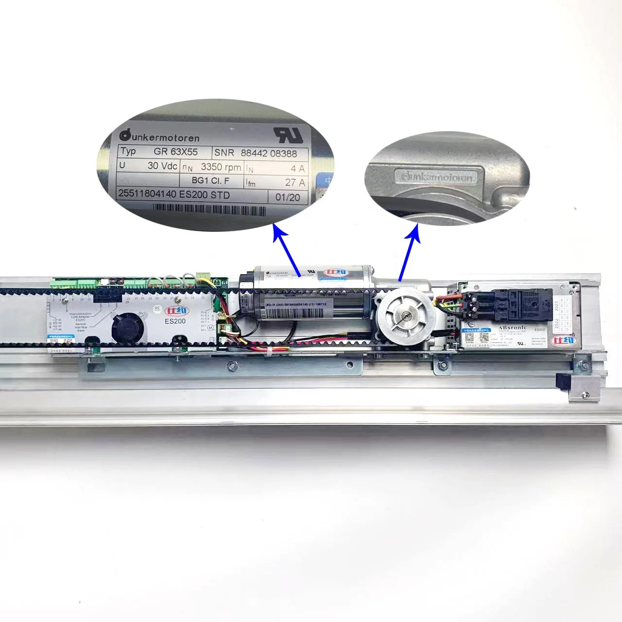 ES200 sliding glass door machine with Factory  sensor or  probe package automatic sliding door automatic door motor