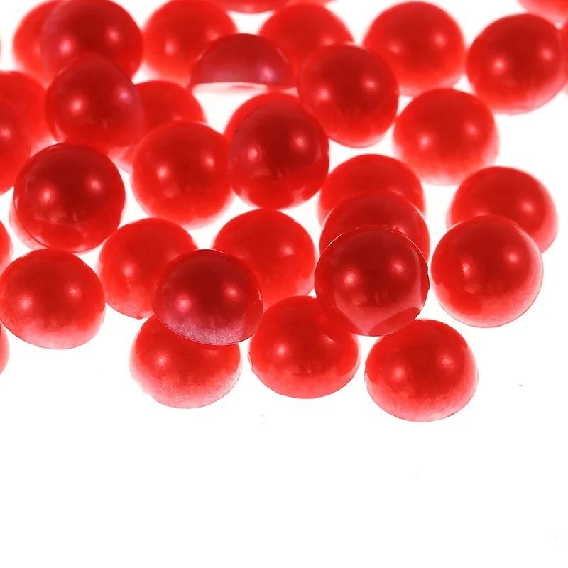 New Arrivals 2mm 3mm 4mm 5mm 8mm 10mm loose Pearl Beads Flat Back pearls Bulk Half Round Pearls for DIY shoes decoration