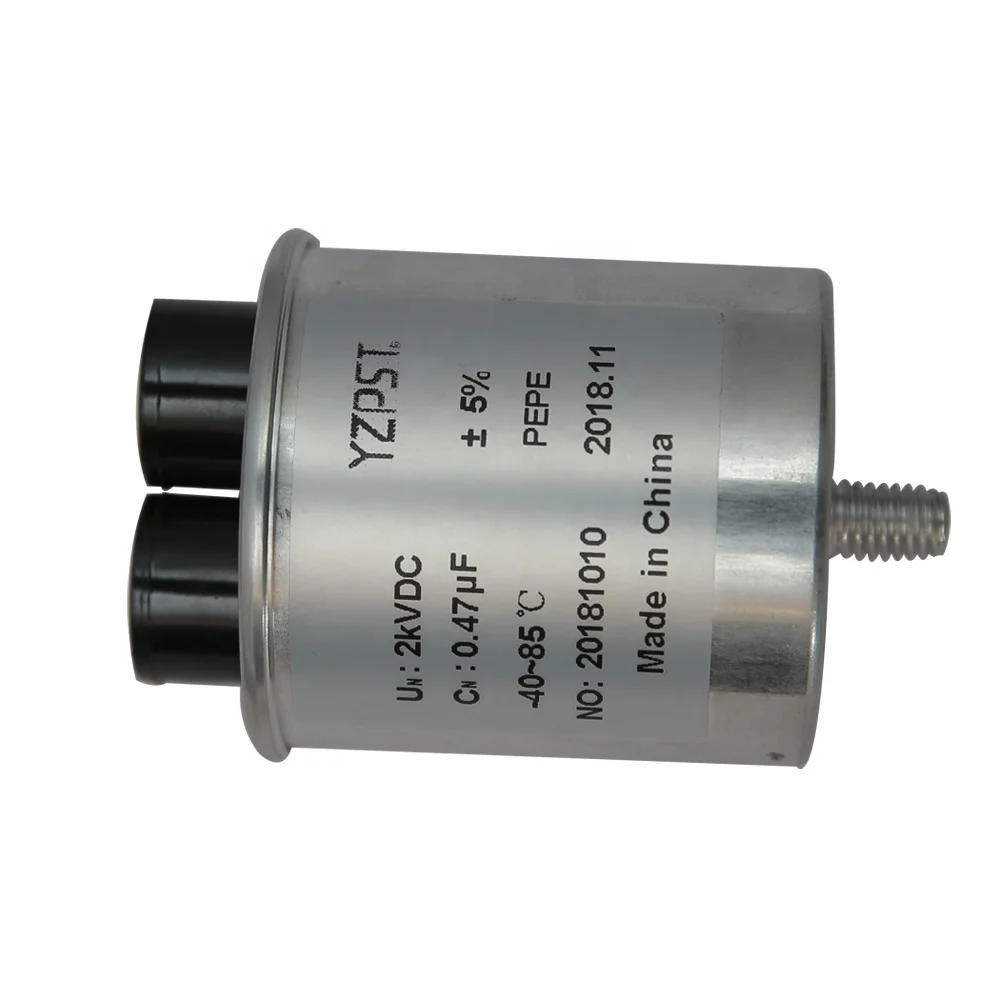 High quality damping and absorption capacitors 2UF 2KVAC snubber capacitor