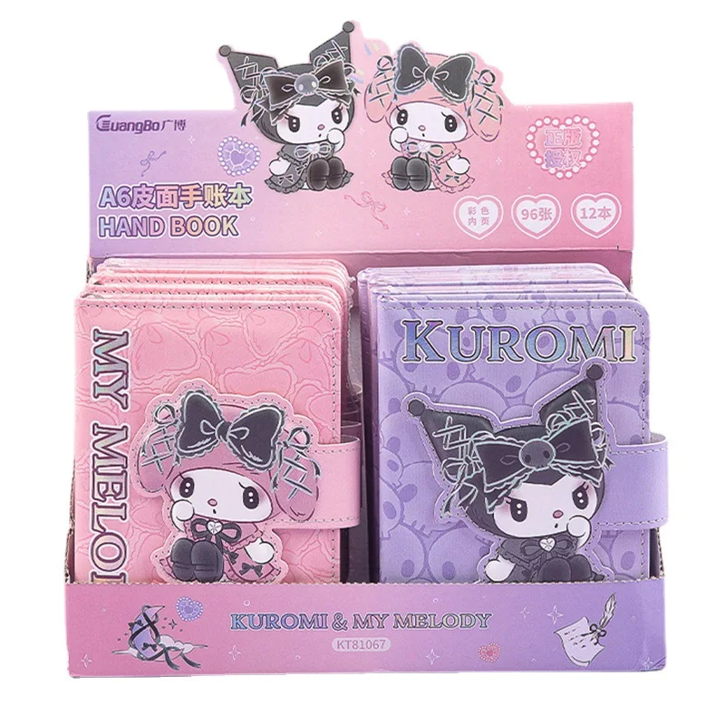 Kawaii Аниме Дневник А6 книга для студентов моя мелодия Куроми бумага в твердом переплете с ручкой мини детский подарочный набор тетрадь справочник