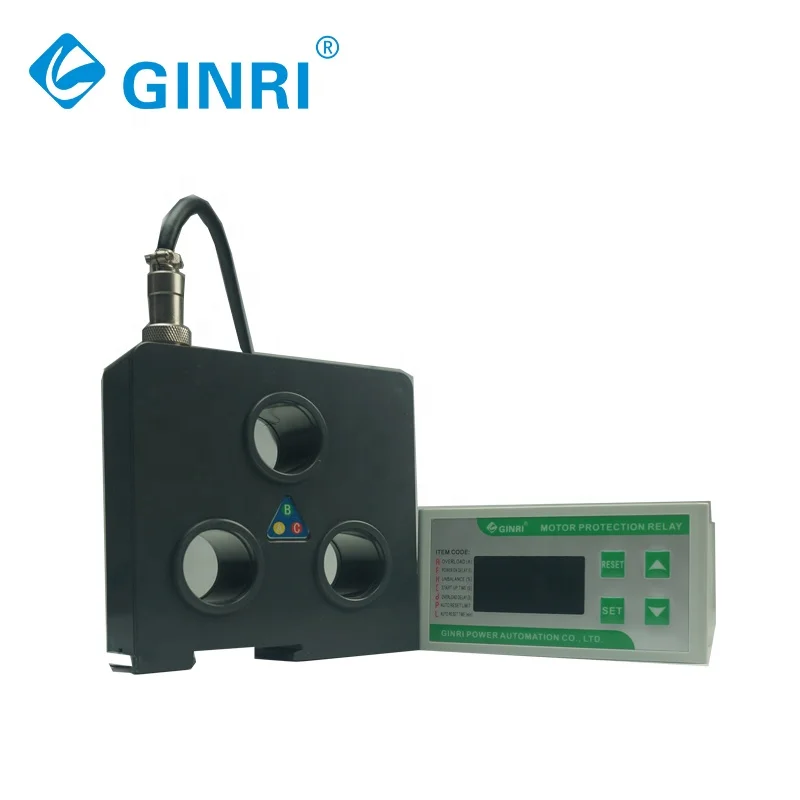 Ginri MDB-201F  Electronic motor protection relays overload relay 3phase unbanlance phase failure relay