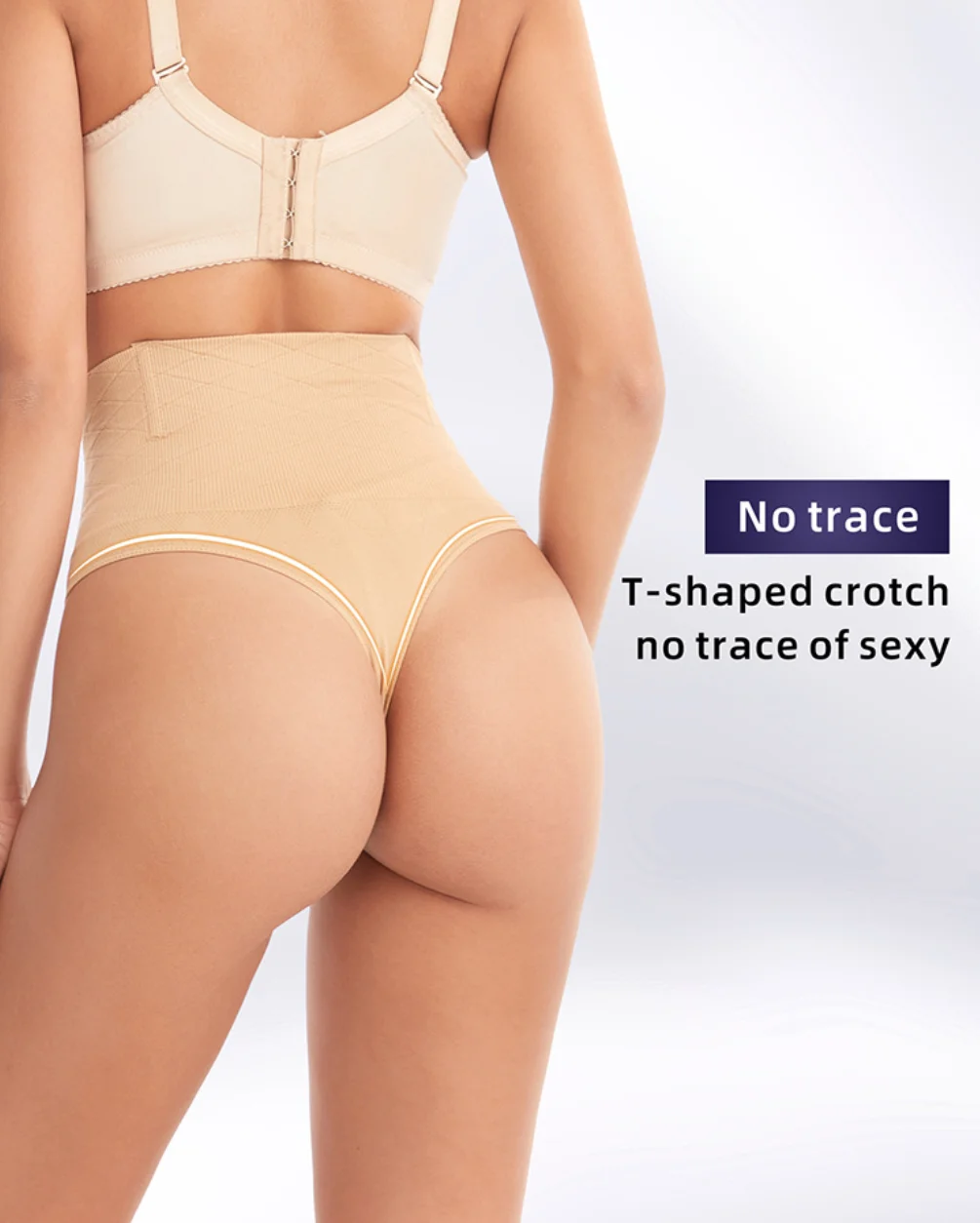 Sexy Hip-Lifting High Waist Thong Panties High Hip Waist Plus For Women