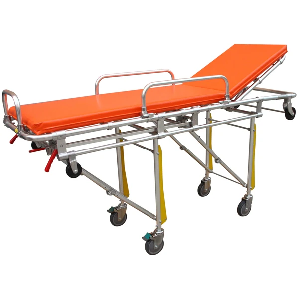 Equipment for Hospital Automatic Loading Ambulance Stretcher Hospital Emergency Stretcher Trolley Patient Transfer Bed