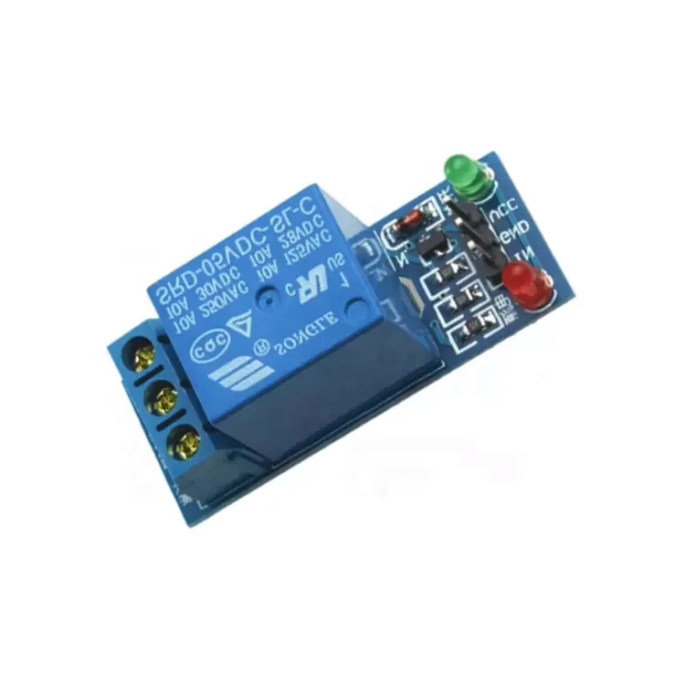 High quality 1 channel relay module 5V 12V with optocoupler low level trigger 1 way relay expansion board use for Arduino DIY