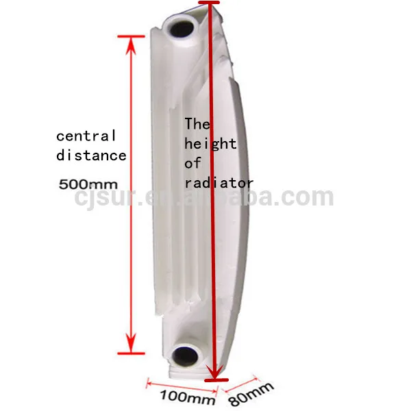 Professional Curved aluminum heater radiators