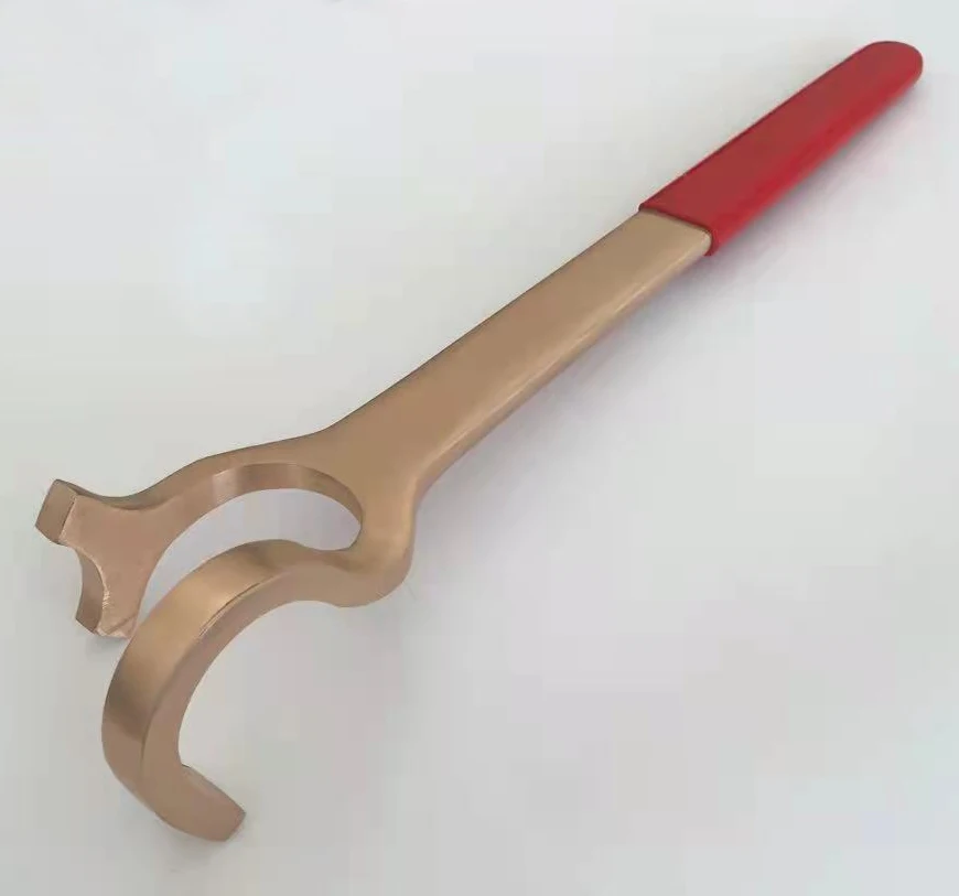 Non spark tools factory beryllium copper alloy valve wheel wrench spanner