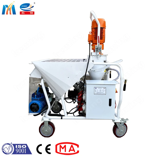 labor saving full- Automatic Plastering Machine KLL Putty Sprayer for long Conveying Distance