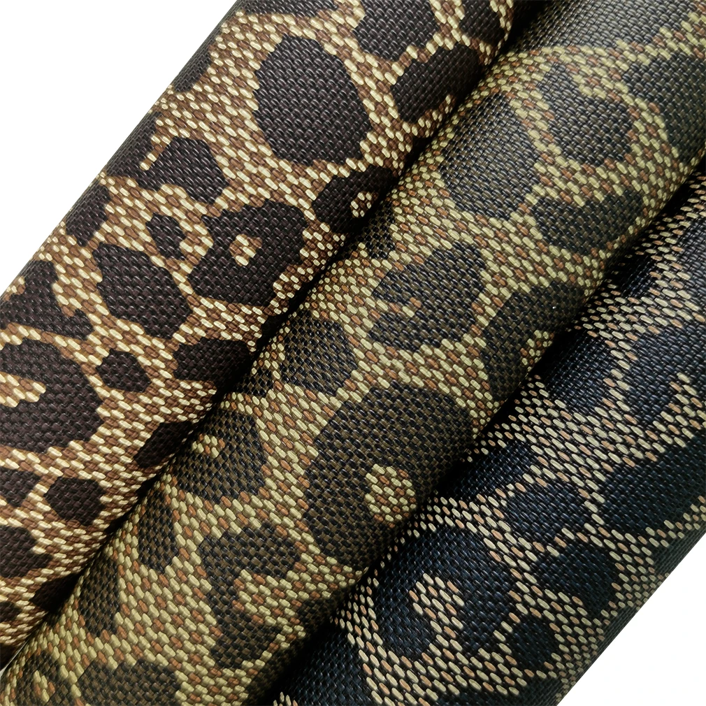thickness 0.8MM Vintage Snake Pattern leather for making handbag purse pu leather