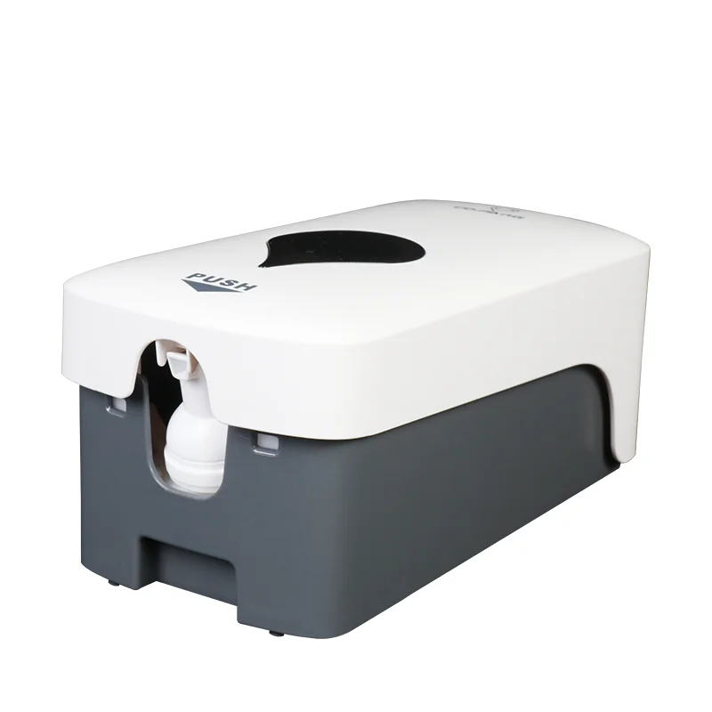 Patented Kitchen hand soap dispenser home dish soap dispenser Punch-free dispenser liquid soap Wall Mounted ABS Plastic