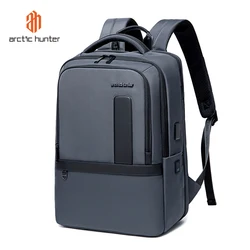 ARCTIC HUNTER Backpack For Travelling  Mens  BackPacks Business expandable Laptop Backpack Bag With USB Charging Port mochila