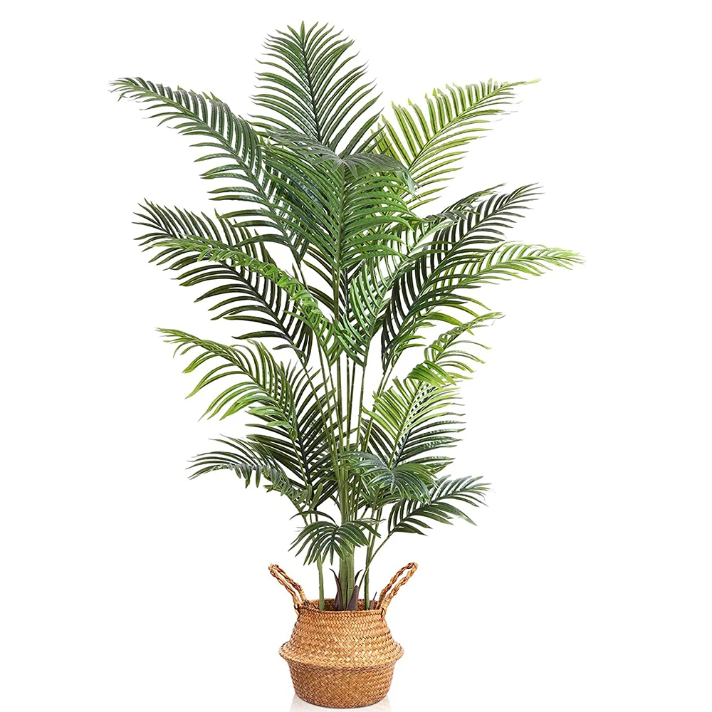 Factory High quality artificial green decorative tree 180 cm simulation hawaii palm tree artificial plant