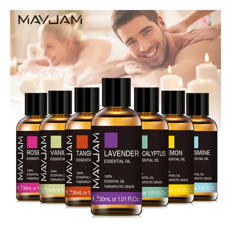 30ml Mayjam OEM Private Label Therapeutic Grade Organic 100% Pure Natural Single Jasmine Extract Essential Oil
