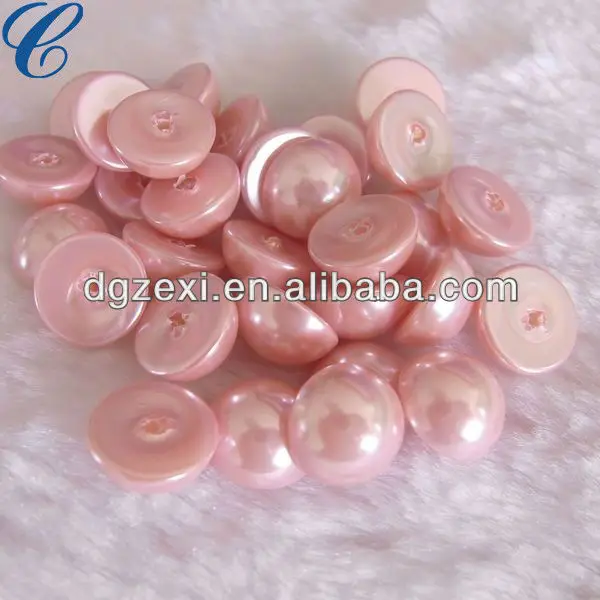Loose Ivory Flat Back Round Pearl Bead for Making Jewelry
