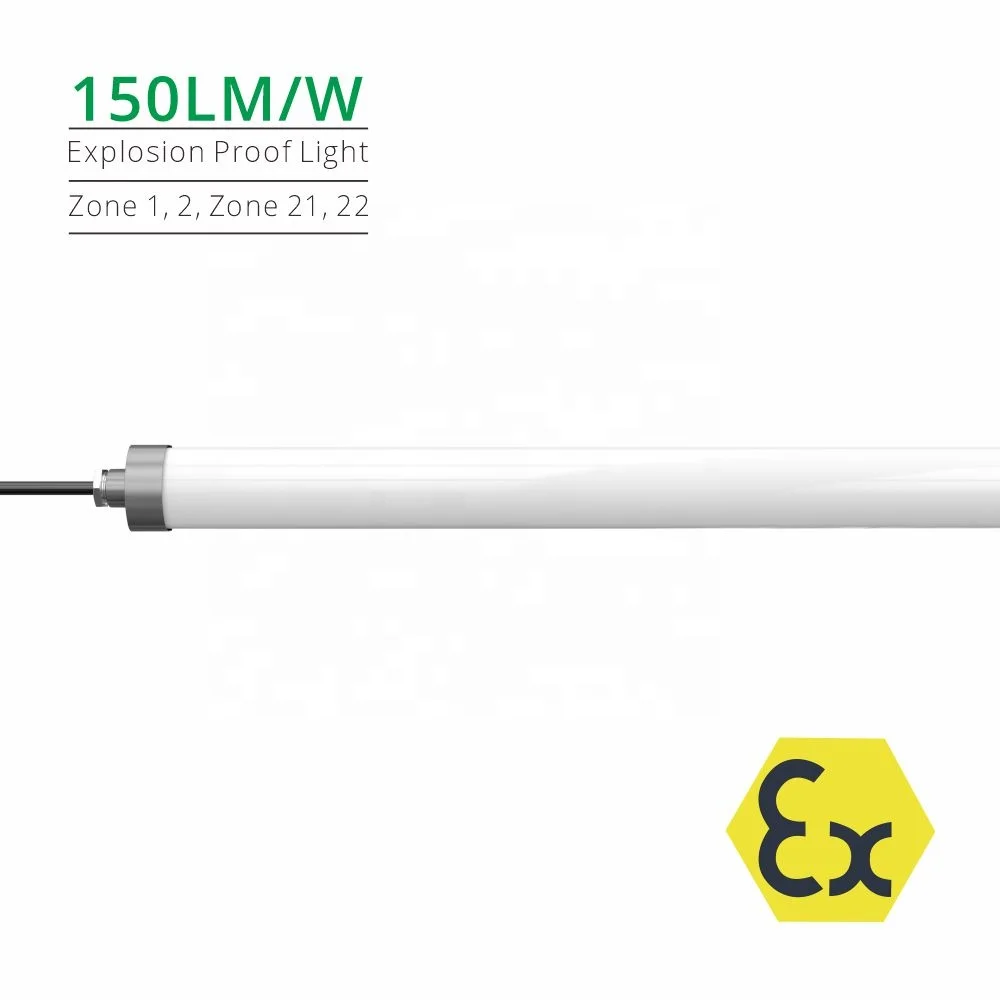 Zone 1 Zone 2 Atex Hazardous Area Explosion-proof Light led Explosion Proof Lamp 150lm/W waterproof IP66