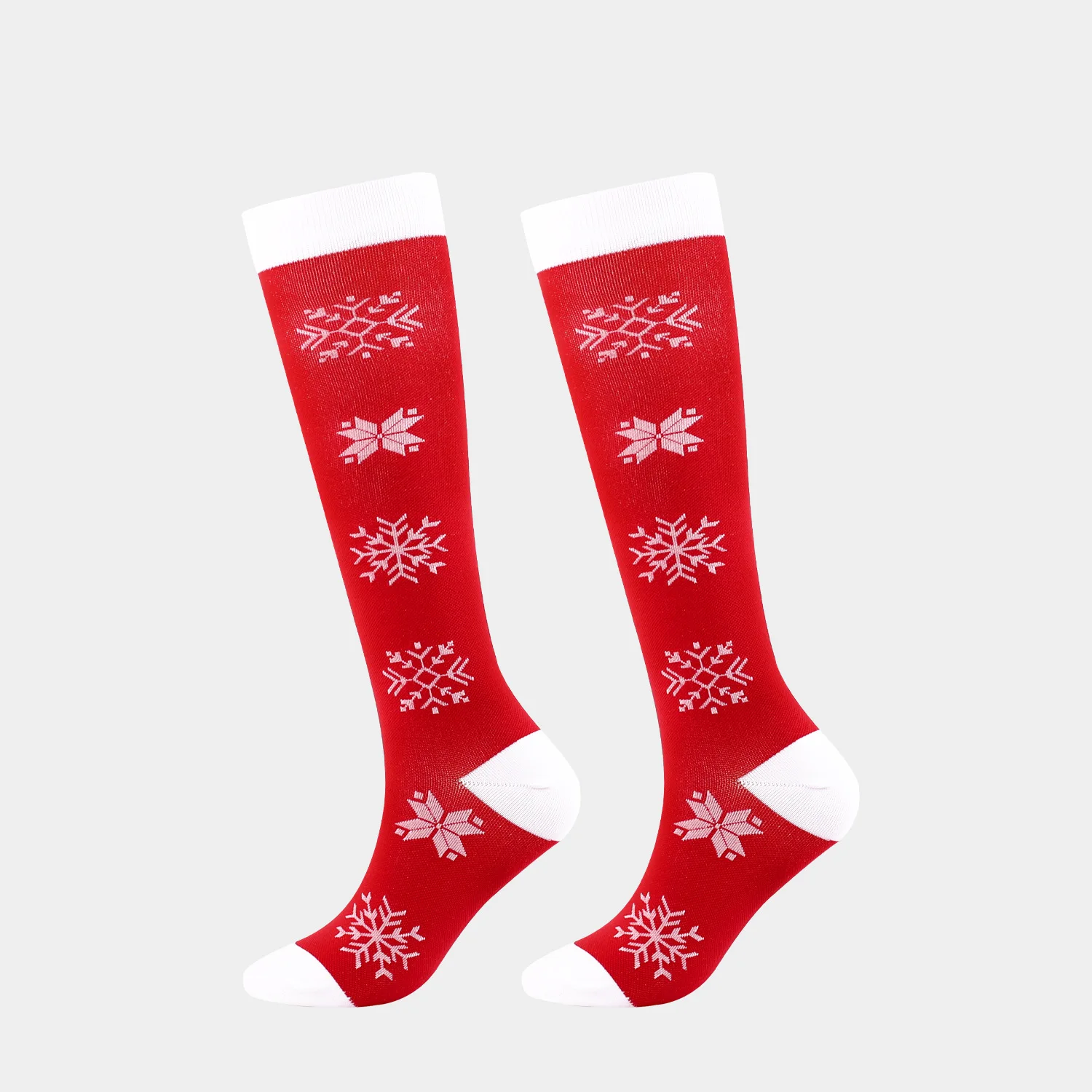 Wholesale New Custom Design Men Unisex Comfortable White Long Nurse Medical Bamboo Cotton Safety Knee High Compression Socks