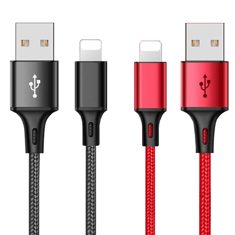 Nylon Braided USB Cable for iphone 8/8 plus / X/XS/XS MAX/XR/11