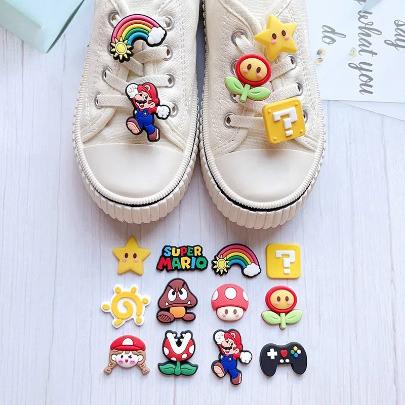 New Cartoon Head Shoelace Buckle Laces Soft Rubber Buckle Casual Sneakers Decorative Accessories Shoelaces Detachable Charms