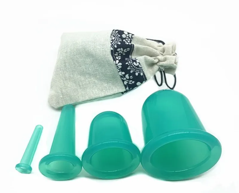 High Quality Silicone Vacuum Cupping, Wholesale Silicone Therapeutic massage suction cups